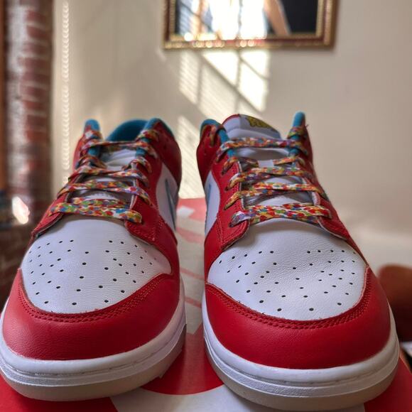 Nike Low Dunk Low QS LeBron James Fruity Pebbles - Picture 5 of 8